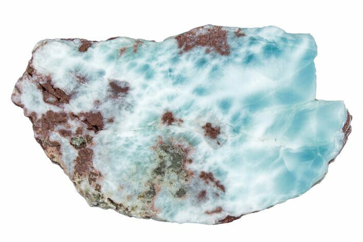 Polished Section of Larimar - Dominican Republic #282480